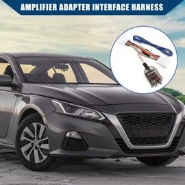 Hihaha Inner/Radio Add a Subwoofer Amplifier Harness for Nissan Altima 2007-2018 for Subaru Forester 2009-2015 / Radio Plug & Play Wiring Harness/Plastic / 1 Pcs/Colorful
