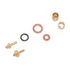 Bike Brake Hose Connector Aluminum Alloy Hydraulic Brake Hose Straight