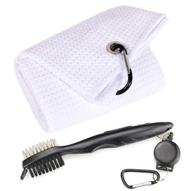 Mile High Life Microfiber Waffle Trifold Towel Brush Tool Set