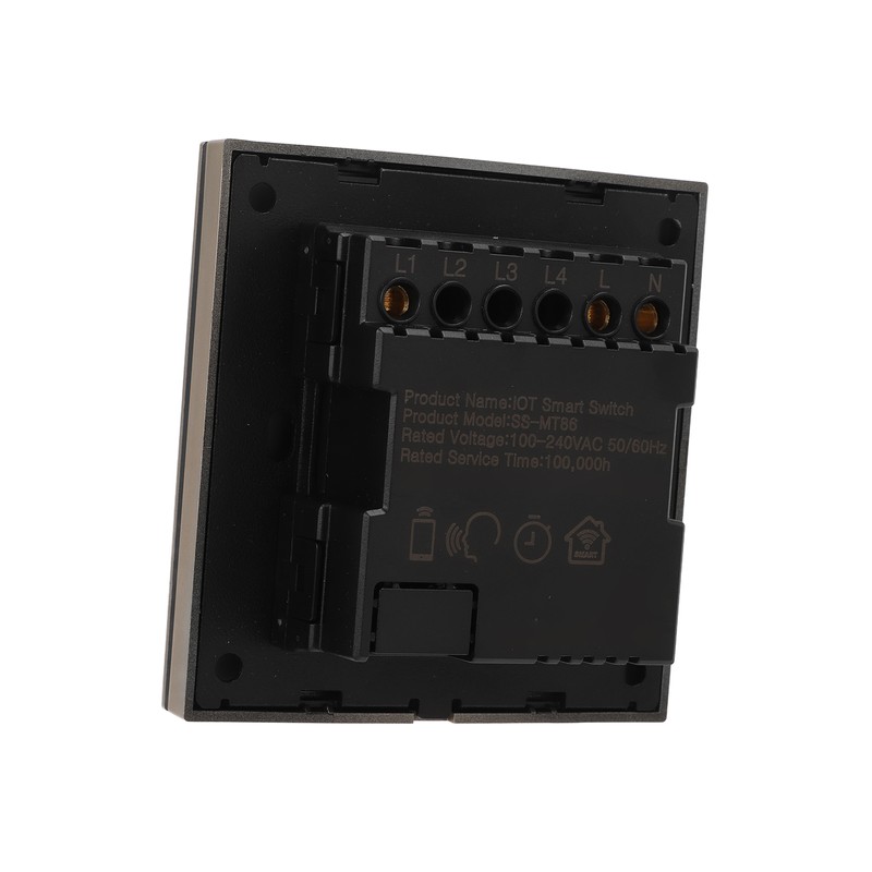 Smart Light Switch Voice Timing Phone APP Control ABS PC