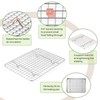 TeamFar Toaster Oven Pan with Rack Set, 9’’ x 7’’