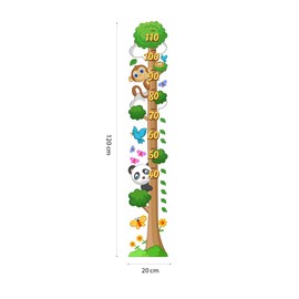 kina - UVB00216 Meters Children Wall Decoration in Transparent PVC Wall Stickers - Size 20x120