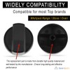 W10339442 Whirlpool Stove Knobs Cooktop Surface Burner Control Knobs Black