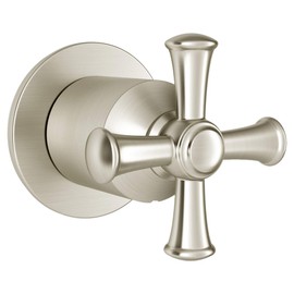 American Standard T052432.295 Delancey Diverter Valve Trim with Cross Handle, Brushed Nickel