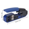 RJ45 Crimping Tool Kit Network Cable Ethernet Jack Pass Through