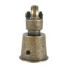 MACHSWON Polished Antique Cup Type Casters Solid Brass High Load