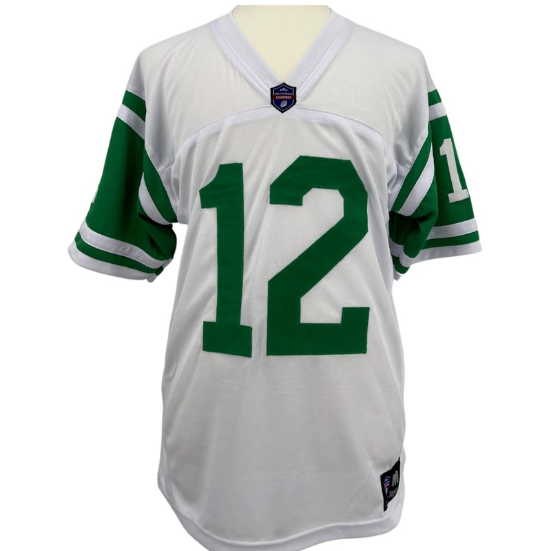 Joe Namath Jersey White New York | Unisex Adult Sizes