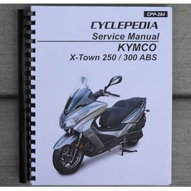 i5motorcycle Service & Repair Manual for KYMCO X-Town xTown 250 300 300i ABS Scooter 2018-2024