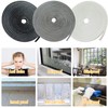 39.4FT Brush Weather Stripping, Neat Pile Self Adhesive Seal Strip
