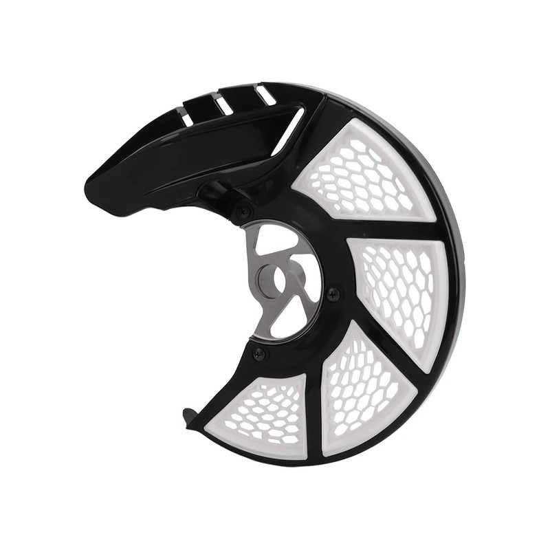 White Front Brake Disc Guard Cover Protector Motorcycle Accessories Replacement