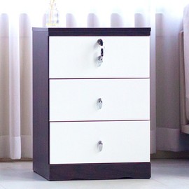 Leaders Furniture 400 3-level key drawer, 3-level key white / 리더스퍼니처 400 3단 열쇠서랍장, 3단열쇠 화이트