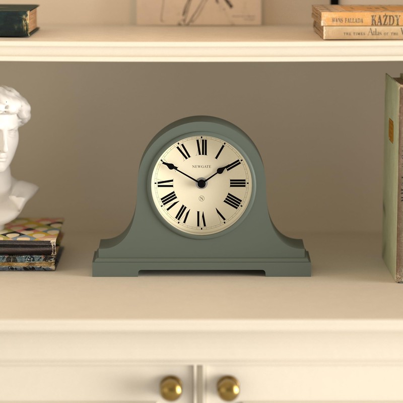 NEWGATE Clocks® Broadway mantel clock | Classic Napoleon’s hat design