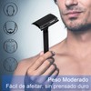 Rastrillos para Afeitar Hombre Clasico, Rastrillo de Seguridad con 10