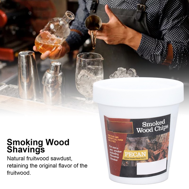 Smoking Wood Shavings Natural Rapid Smoke Generation Cocktail Wood Chips