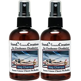 Set of 2 - Concentrated Spray For Room/Linen/Room Deodorizer/Air Freshener - Nag Champa
