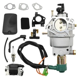 CADUFUELLY Carburetor Kit, Replacement for Honda Champion Predator GX340 GX390 420cc 439cc 459cc 11HP 13HP Generators 6500 8750 9000 5500 7000 Watts