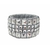 Nelina Napkin Ring Set 4 Teilig Silver Rhinestones Optics