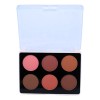 Paleta De Rubores Blush +iluminador Rosa