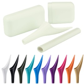 SHEWEE Extreme Female Urinal. Made in the UK. Reusable and Portable Urination Device. Festival, Camping, Car and Hiking Essentials For Women. Includes Travel Case and Extension Pipe – White