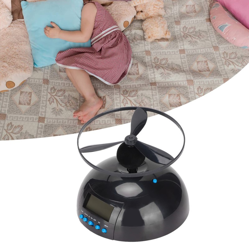Flying Alarm Clock, Kids Clock Electronic Creative Clock Multipurpose Run