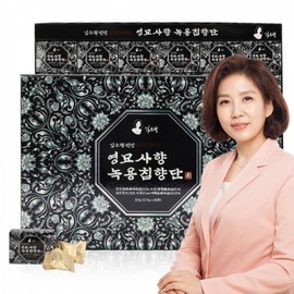 Kim So-hyung's studio Agarwood incense, Deer Antler, Agarwood incense, Agarwood incense, Kim Sohyeong Wonbang, 60 pills / 침환향 녹용 침향환 침향단 김소형원방 60환