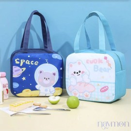 Naymon Lonchera Termica Lunch Almuerzo Alimento Infantil Oso Kawaii