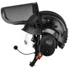 GREEN DEVIL Forestry Chainsaw Safety Helmet with Bluetooth Ear Muffs