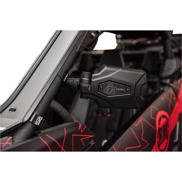 Tusk Pivot Folding Mirror Kit with Low Profile UTV Roll