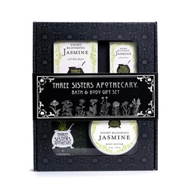 Three Sisters Bath & Body Boxed Gift Set (Night Blooming Jasmine)