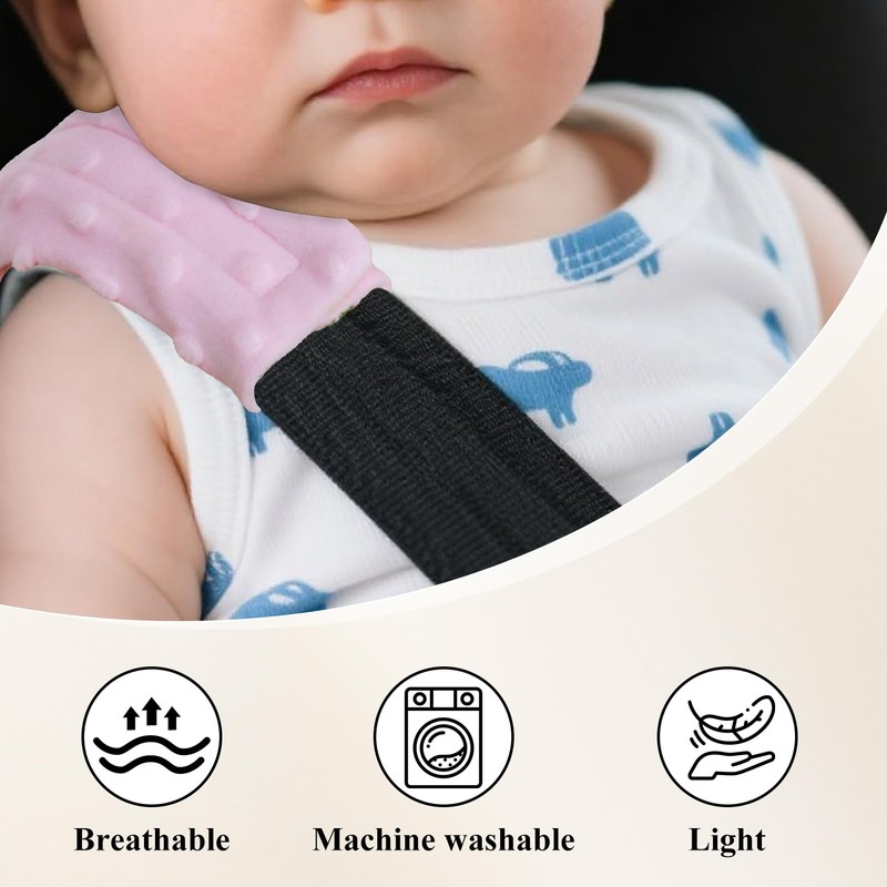Carseat Strap Covers for Babies, Ultra Soft Double - Sided