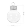 Operitacx Transparent Christmas Baubles, Pack of 10, Food Grade Christmas