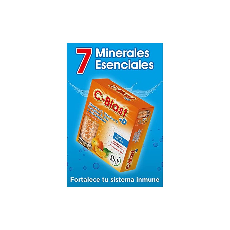Vitamina C, Vitamina D, Complejo B, Zinc y Antioxidantes Polvo