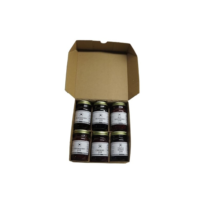 Our Berry Favorites Gift Box (6-4.5 oz jars in a
