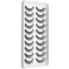 Clear Band Eyelashes, Fox Eyelashes, 3D Artificial Eyelashes, Russian False
