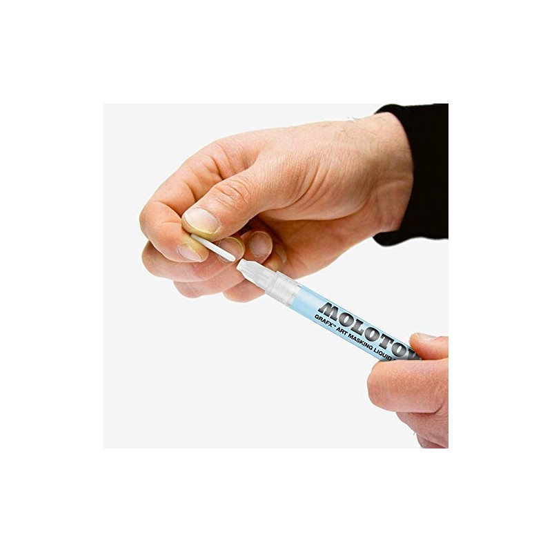 Molotow GRAFX Masking Fluid Pump Marker, 2mm, 1 Each (728.001)