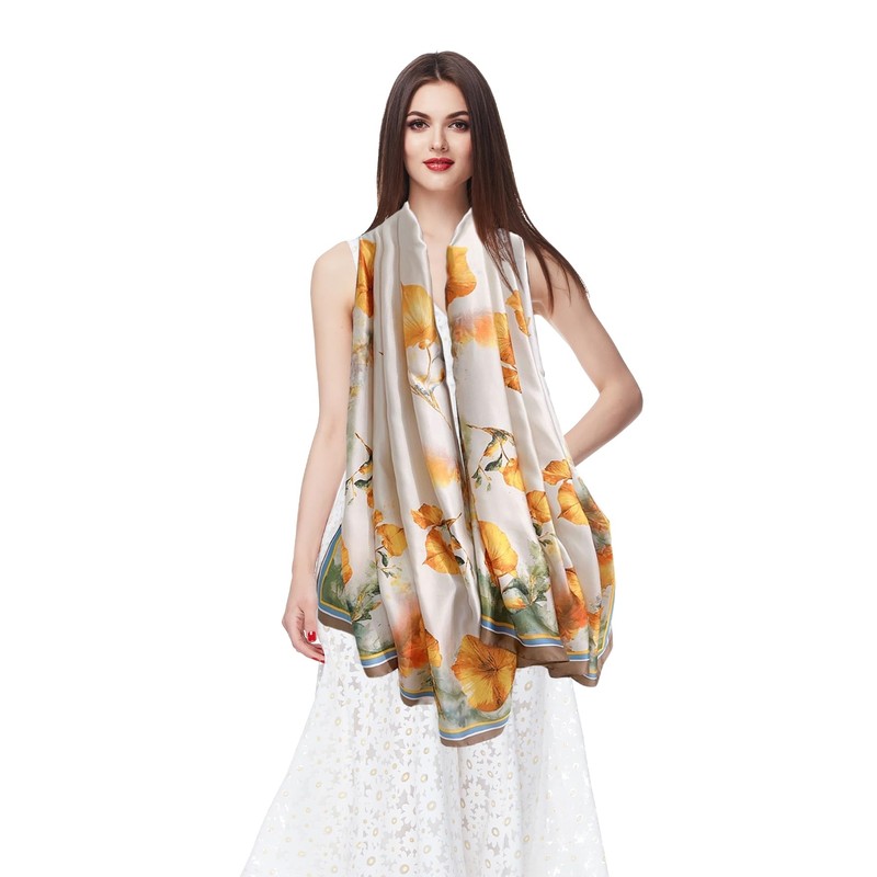 Silk Scarf - Silk Scarf for Women UK, Ladies Satin