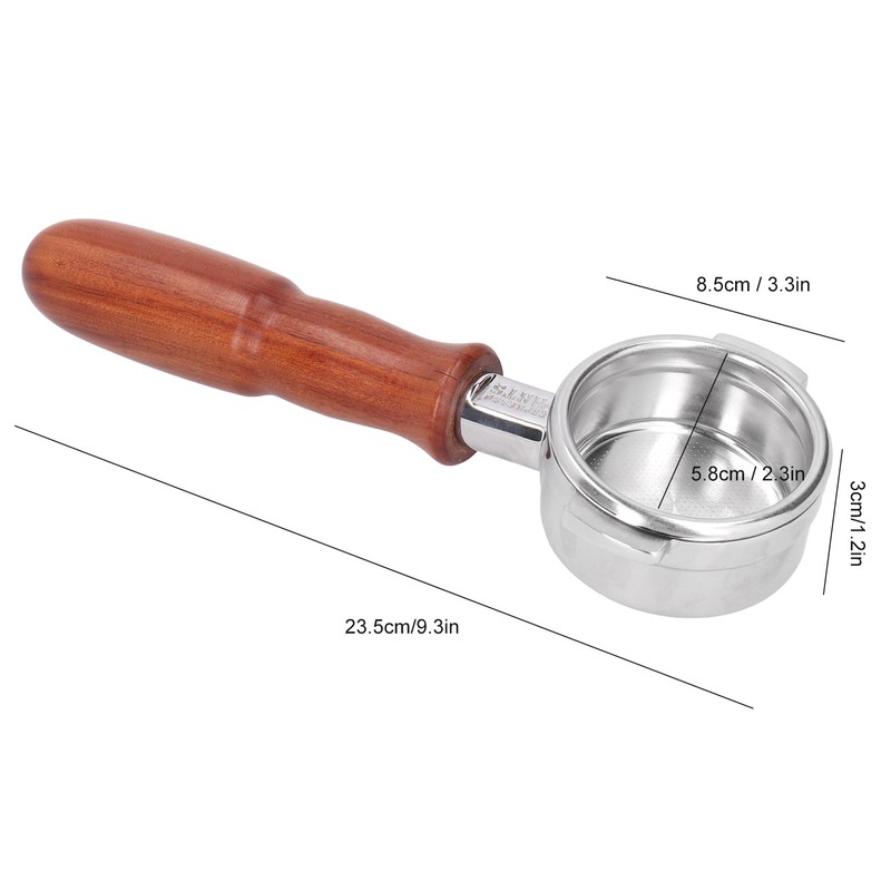 Bottomless Portafilter 304 Stainless Steel Coffee Filter Holder for La