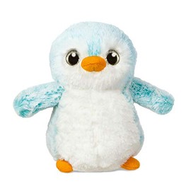 Aurora, 73888, Pompom Penguin, 6In, Soft Toy, Blue