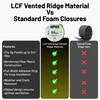 LCF Universal Vented Ridge Material for Metal Roofing 20 ft
