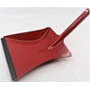 MAAJ Dustpan / Sweeper Shovel Red Metal with Rubber Lip