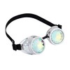 Kaleidoscope Goggles for Raves Trippy Psychedelic Steampunk Glasses with Rainbow