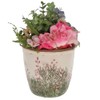 Shudehill Giftware Wild Garden Pretty Floral Pink and Green Design
