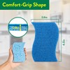 Pine-Sol Non Scratch Scrub Sponges - Double Sided Dish Scrubber