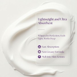 PURPLE DUCK Thick Whipped Body Butter for Women – Moisturizer with Organic Coconut Oil, Shea Butter & Vitamin E – Silky Hydrating Body Butter for Soft, Smooth Skin - Coco Cashmere 8 Oz