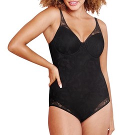 Bali womens Ultra Light Briefer Fajas Df6552 Shapewear Bodysuit, Black, 38C US