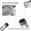 Glass Drill Bit Set, 3 pcs Diamond Drill Bits Hole