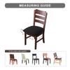 Genina Seat Covers for Dining Chairs Cover 100% Waterproof Dining