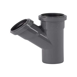 Ostendorf HTsafe Branch DN 50/50 mm 45 Degree HT Pipe