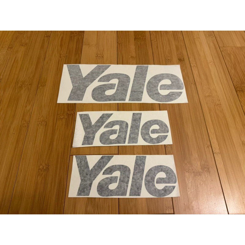 Yale Forklift Decals Stickers (SET OF 3) (8” & 12”)
