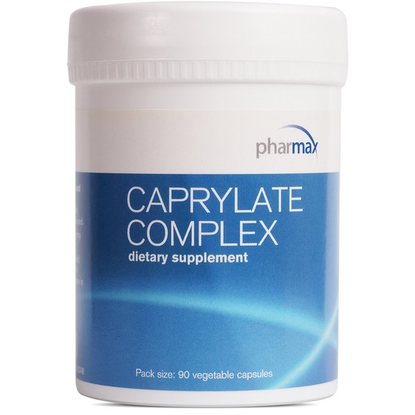 Pharmax - Caprylate Complex - Dietary Supplement - 90 Vegetable Capsules